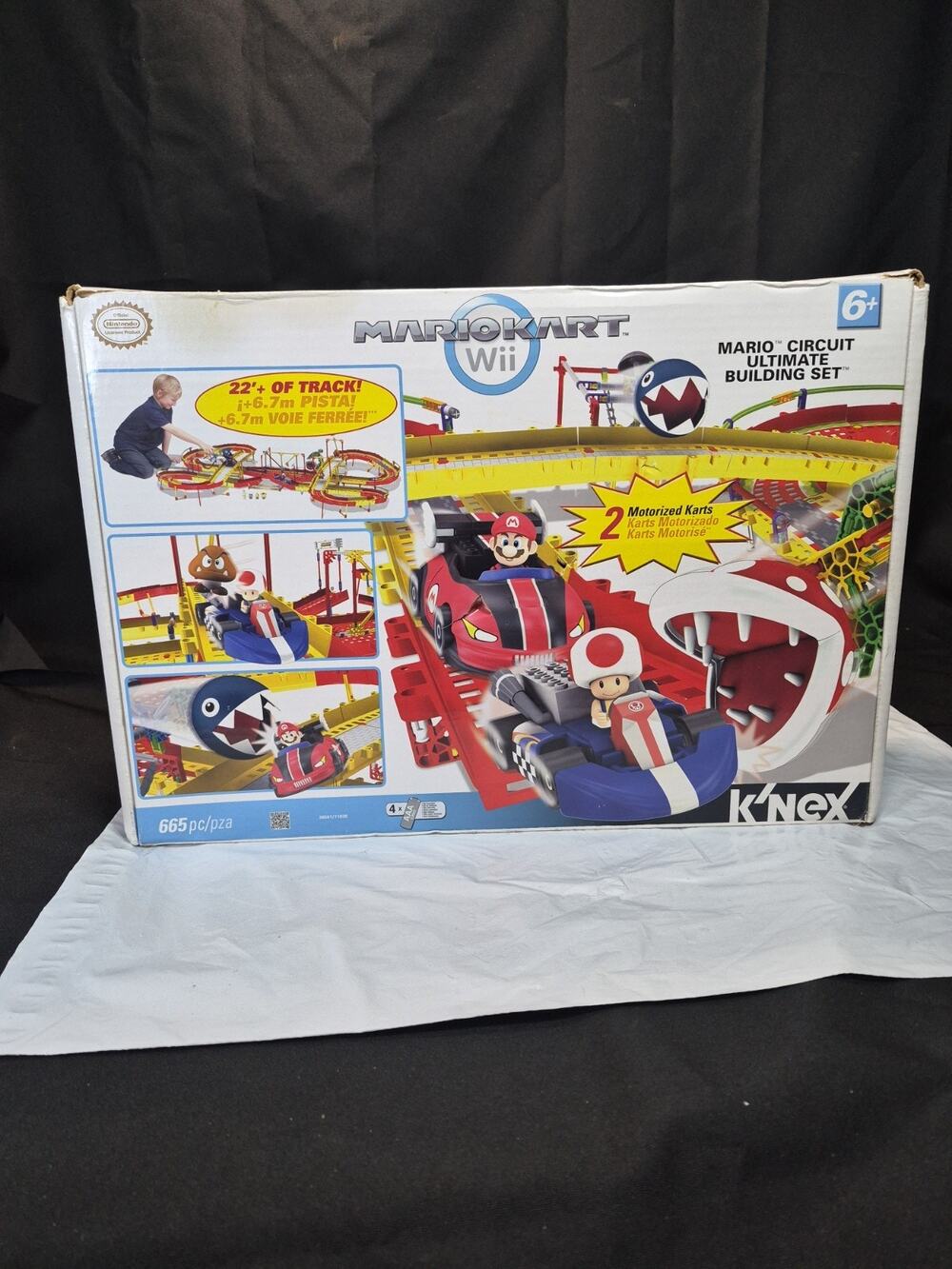K'NEX Mario Kart Wii Mario Circuit Building Set # 38501 Complete - The CARS.